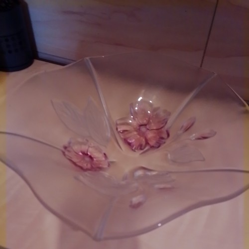 Dekorative glas schüssel - dekorative,