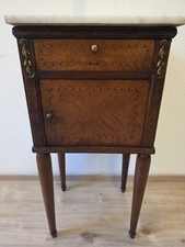 Nachttisch Nachtschrank Nachtkonsole Holz Antik