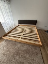Hochwertiges Doppelbett 180×200 cm mit Lattenrost  | Kieferholz