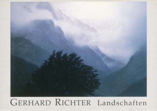 Gerhard richter handsigniert - gerhard,