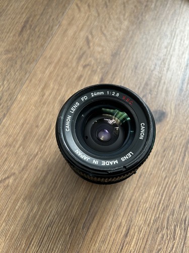 Canon lens 24mm 2 - fd, 1:2.8