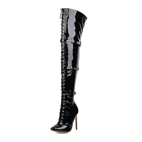 Plus size lack schnallen - plus,
