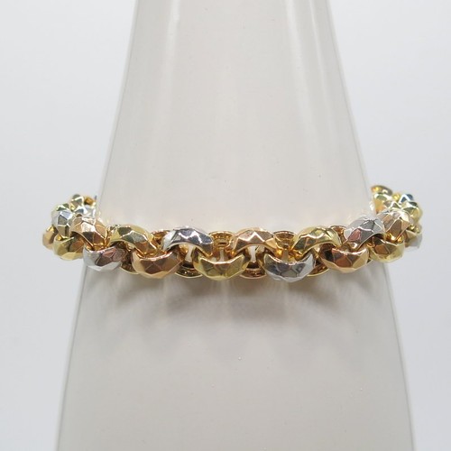 585 gold tricolor armband - 585/-er,