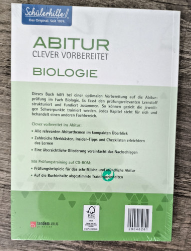 Schülerhilfe abitur biologie - abitur,