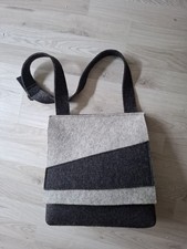 Handarbeit gefilzte Schultertasche City Bag Tasche UNIKAT ca33x30cm NEU so schön