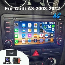 DAB+ 6+128GB Für Audi A3 8P