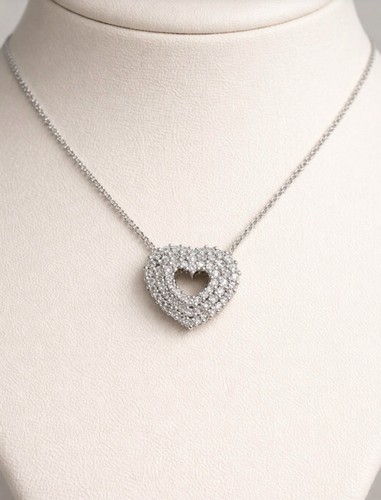 Diamanten anhänger weissgold - anhänger,