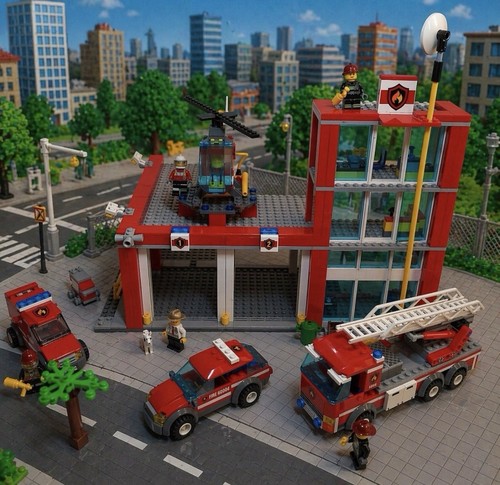 Lego city feuerwehr - lego, konvolut
