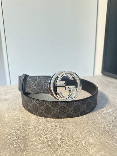 Gucci gürtel schwarz grau - gürtel, schwarz/grau