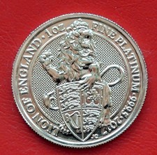 Rarität Queens Beasts Platin