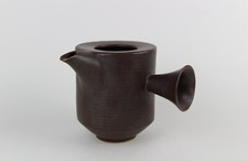 Studio Keramik Kanne Teekanne Japan? Bauhaus Stil Art Pottery signed