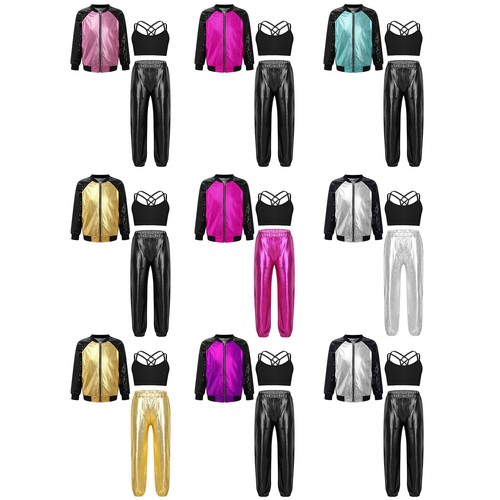 Mädchen outfit metallic - mädchen,