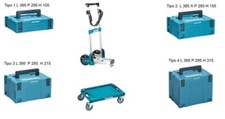 Makita MAKPAC Koffer Aufsatzkasten Baukastensystem WAGEN ODER BASIS