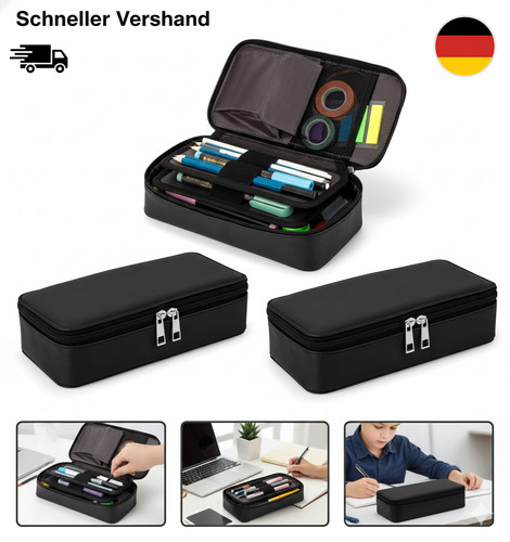 Federmappe leder - federmappe,