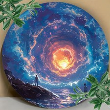 Magic Portal Fantasy Door Blue