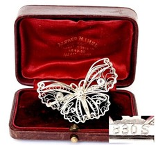 Brosche Schmetterling Filigran