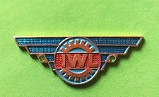 DDR IWL Schild Emblem Berliner Roller  lackiert unverbaut
