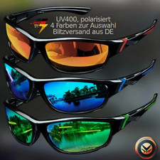 VEGUEROS Modische ovale Sport - Sonnenbrille polarisiert UV400 - Schutz