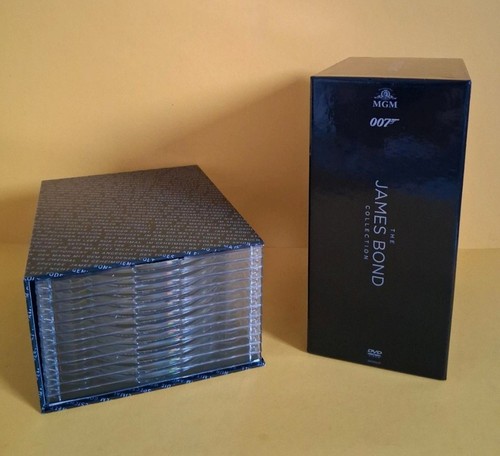 Dvd box james bond 007 - box,