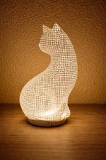 LED Katzenlampe Warmweiß