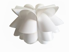 Lotus Flower Lampenschirm l Puzzle-Lampenschirm l weiße Design Pendelleuchte