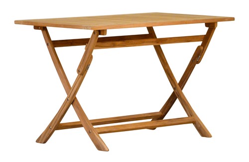 Teak klapptisch rechteckig - teak,