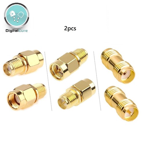 2pcs sma buchse stecker - 2pcs,