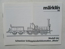 Märklin - Betriebsanleitung