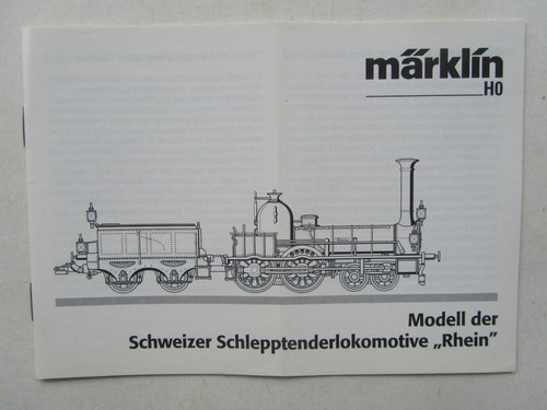 Märklin betriebsanleitung - märklin,