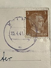 Briefmarke 3 Pfennig Deutsches