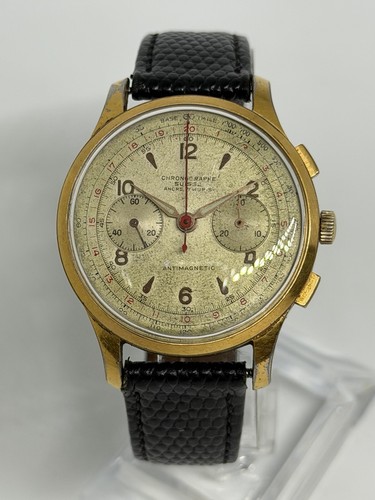 Vintage chronograph suisse - vintage,
