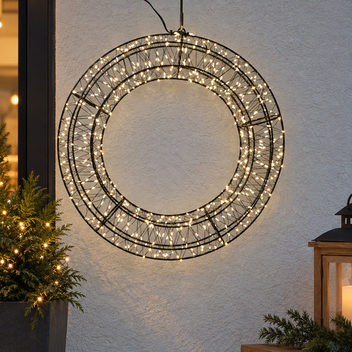 Led kranz 40cm lichterkranz - led,