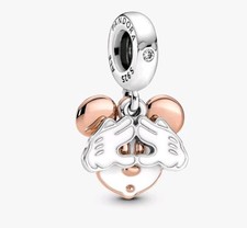 Pandora Disney Micky Maus Doppel-Charm-Anhänger S925 