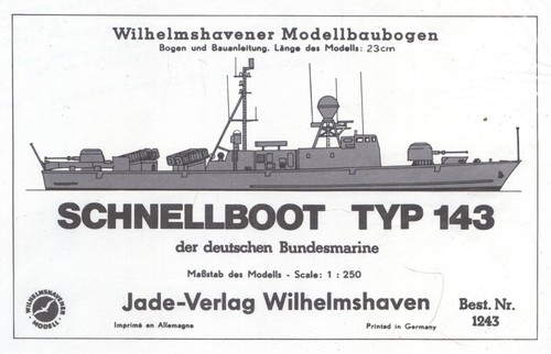 Jade verlag 1243 schnellboot - -,