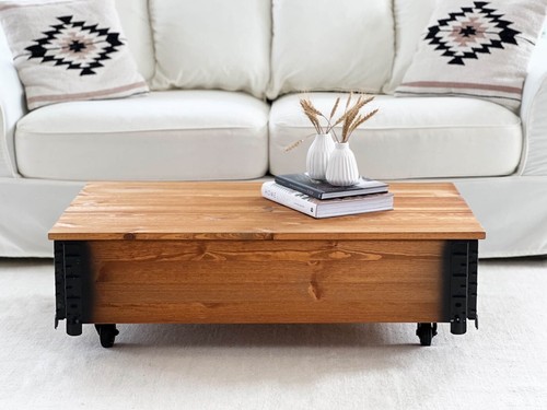 Couchtisch truhe - couchtisch,