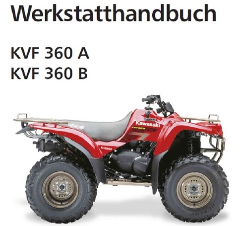 Kawasaki quad atv kvf - kvf, 360