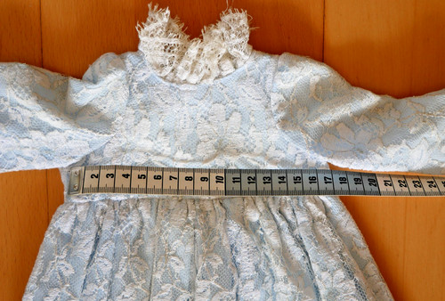 Taufkleidchen puppenkleid - taufkleidchen,