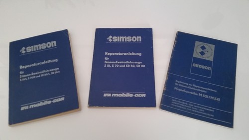 Reparaturanleitungen simson - reparaturanleitungen,