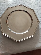 6 Platzteller versilbert