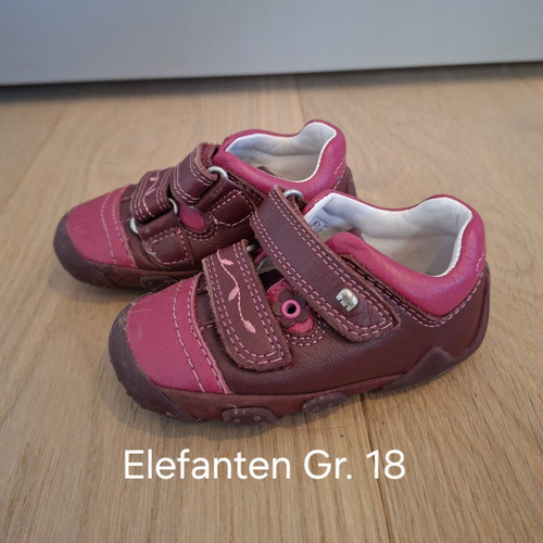 Elefanten mädchen halbschuhe - elefanten,