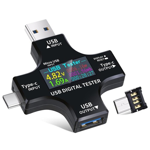 Usb tester digital multimeter - usb,