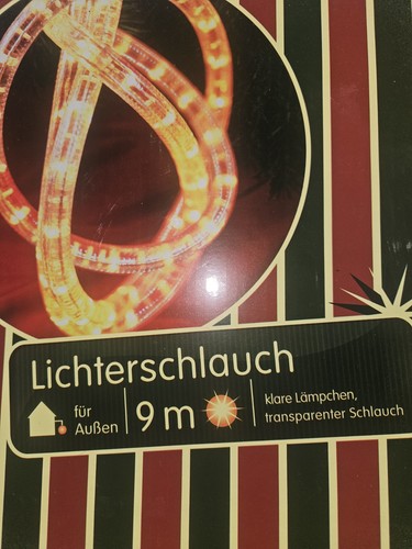 Weiss lichterschlauch - 9m,