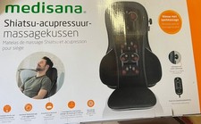 Medisana MC 832 Shiatsu Massagesitzauflage für Rücken und Nacken Schwarz NEU #