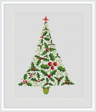 Stickvorlagen Tannenbaum