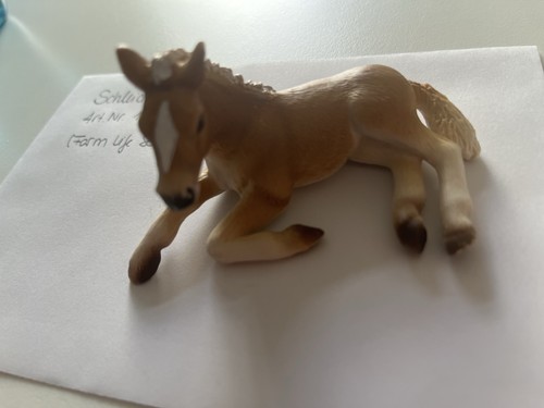 Schleich haflinger fohlen - haflinger,