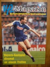 Stadionzeitung VfL Bochum - FC Bayern München, Saison 1985/86, Nr. 16/85