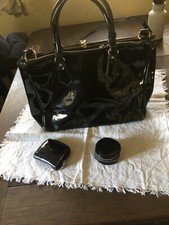Lacktasche Umhängetasche Handtasche 