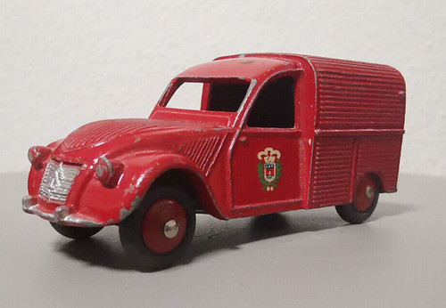 Dinky toys citroën 2cv fire - -,