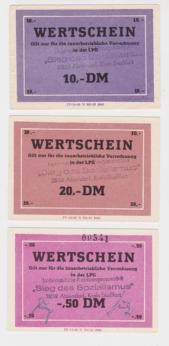 Banknote ddr lpg geld - 3,