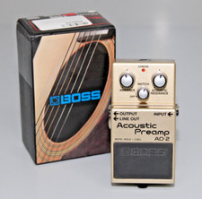 Boss AD-2 Effektpedal Acoustic Preamp für elektroakustische Gitarren 408078